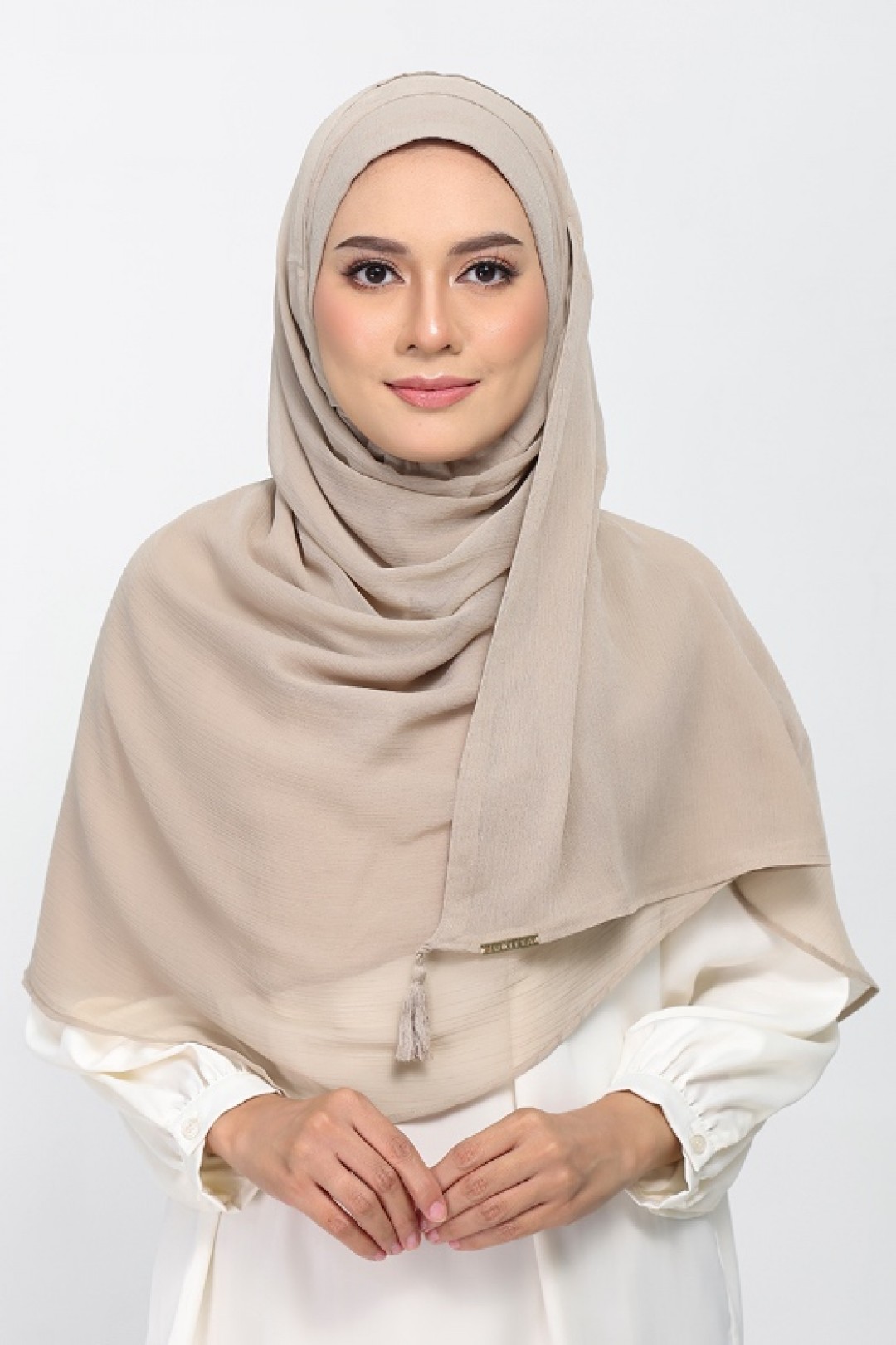 Dune - Plain Crinkled Chiffon