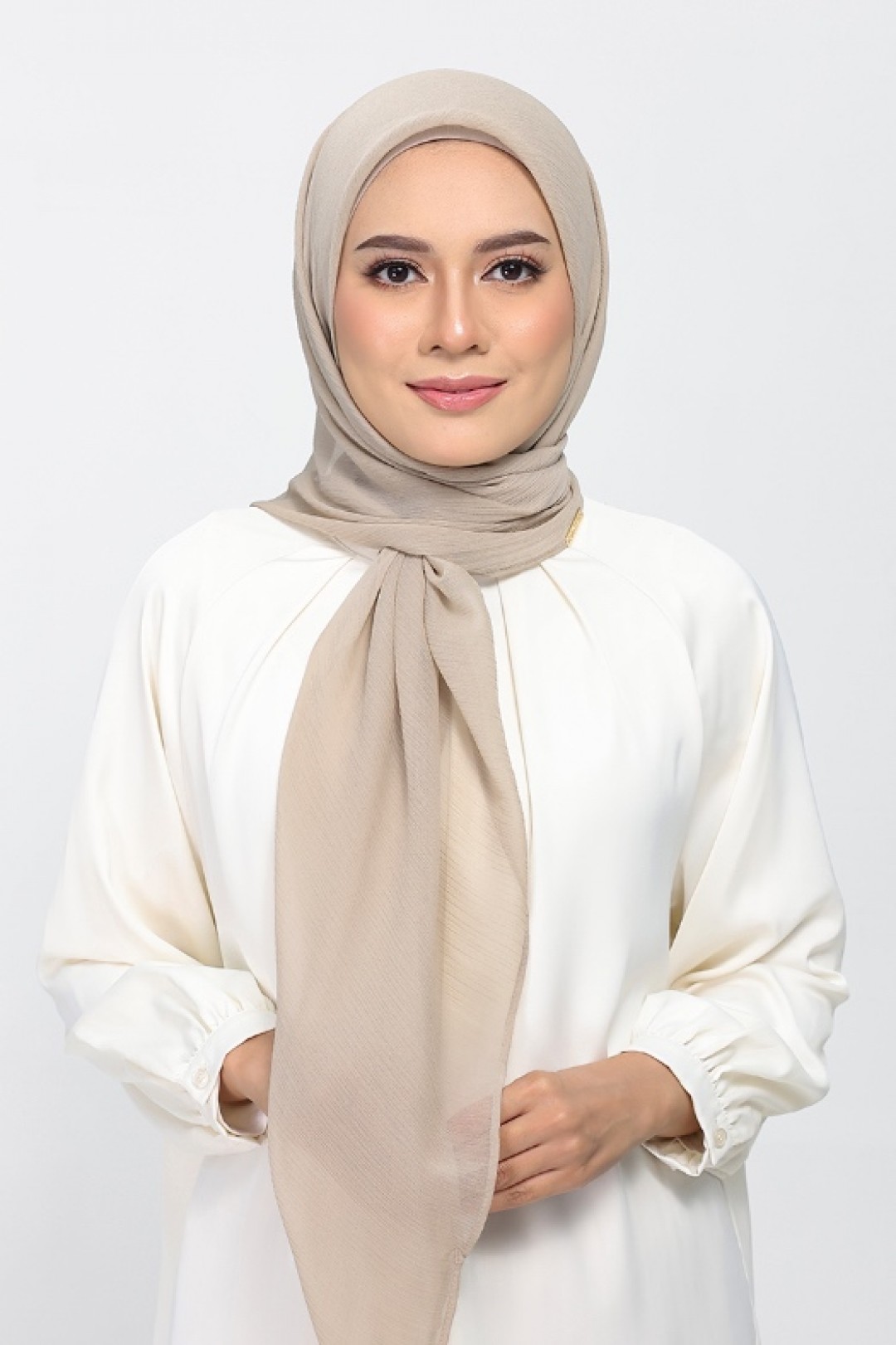Dune - Plain Crinkled Chiffon