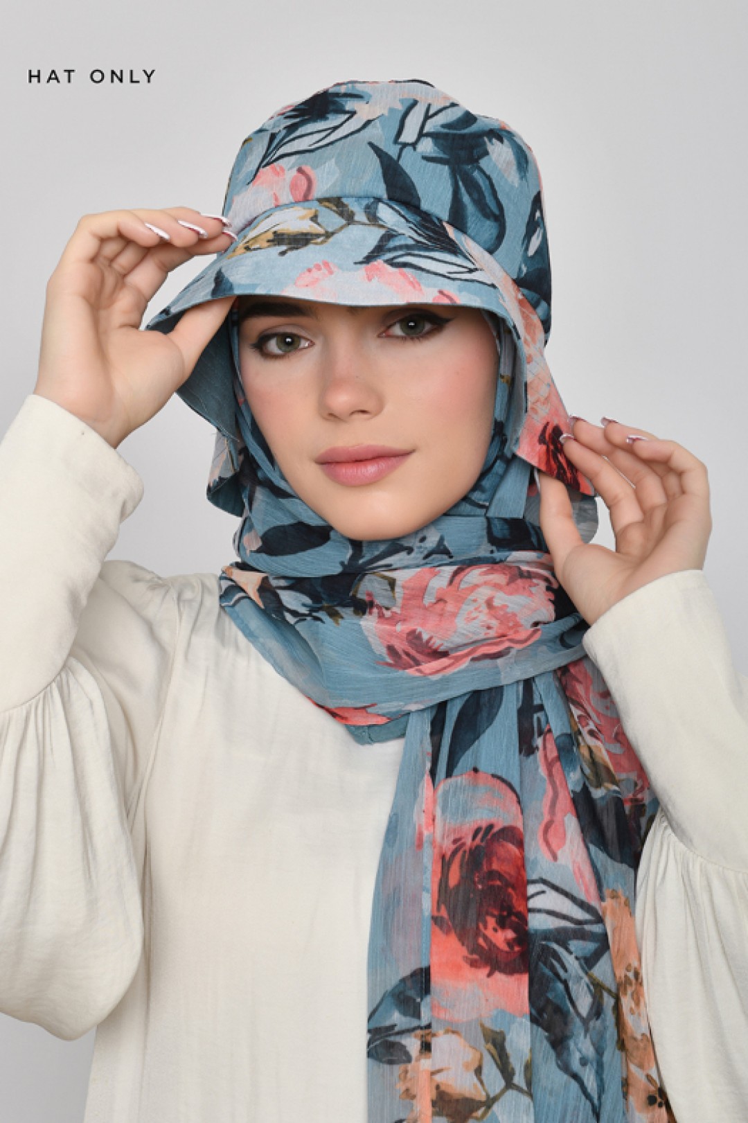 Fayrooz - Printed Crinkled Chiffon