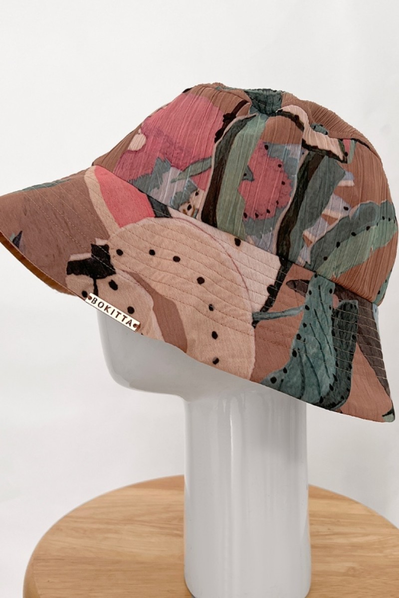 Fruits Of Paradise - Printed Crinkled Chiffon - Face Mask