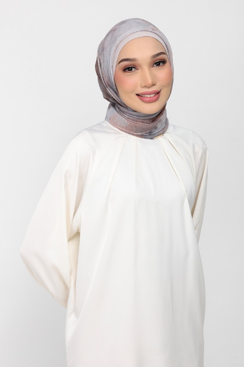 Golden Dew - Printed Plus Crinkled Chiffon