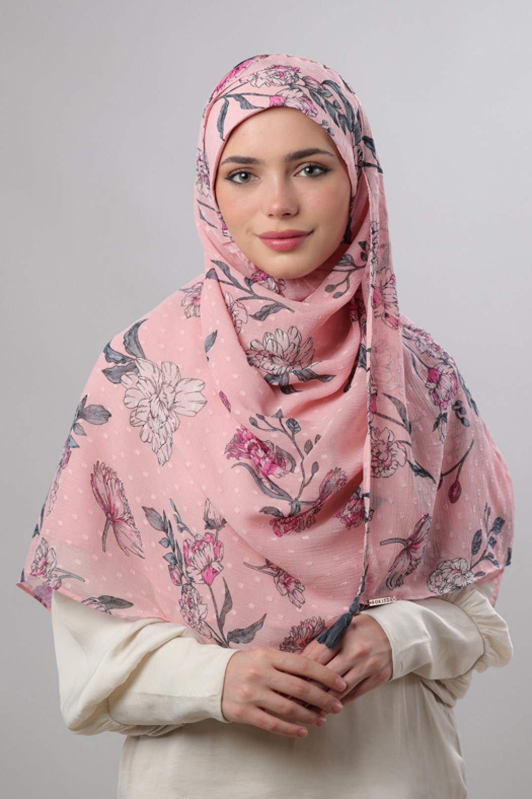 Grenadine - Printed Mosaic Butti Chiffon