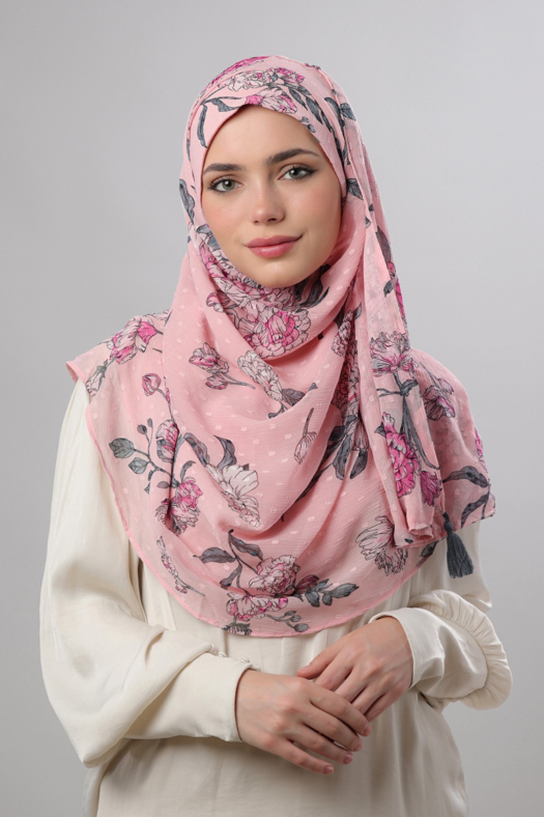 Grenadine - Printed Mosaic Butti Chiffon