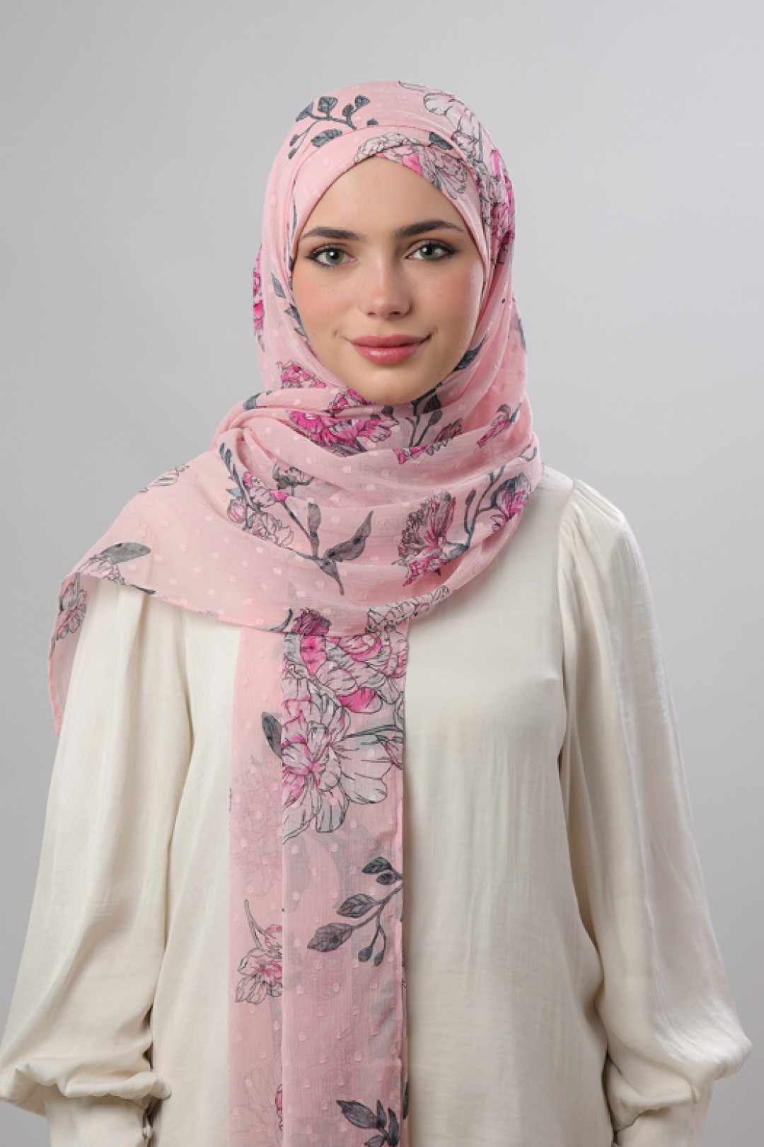 Grenadine - Printed Mosaic Butti Chiffon
