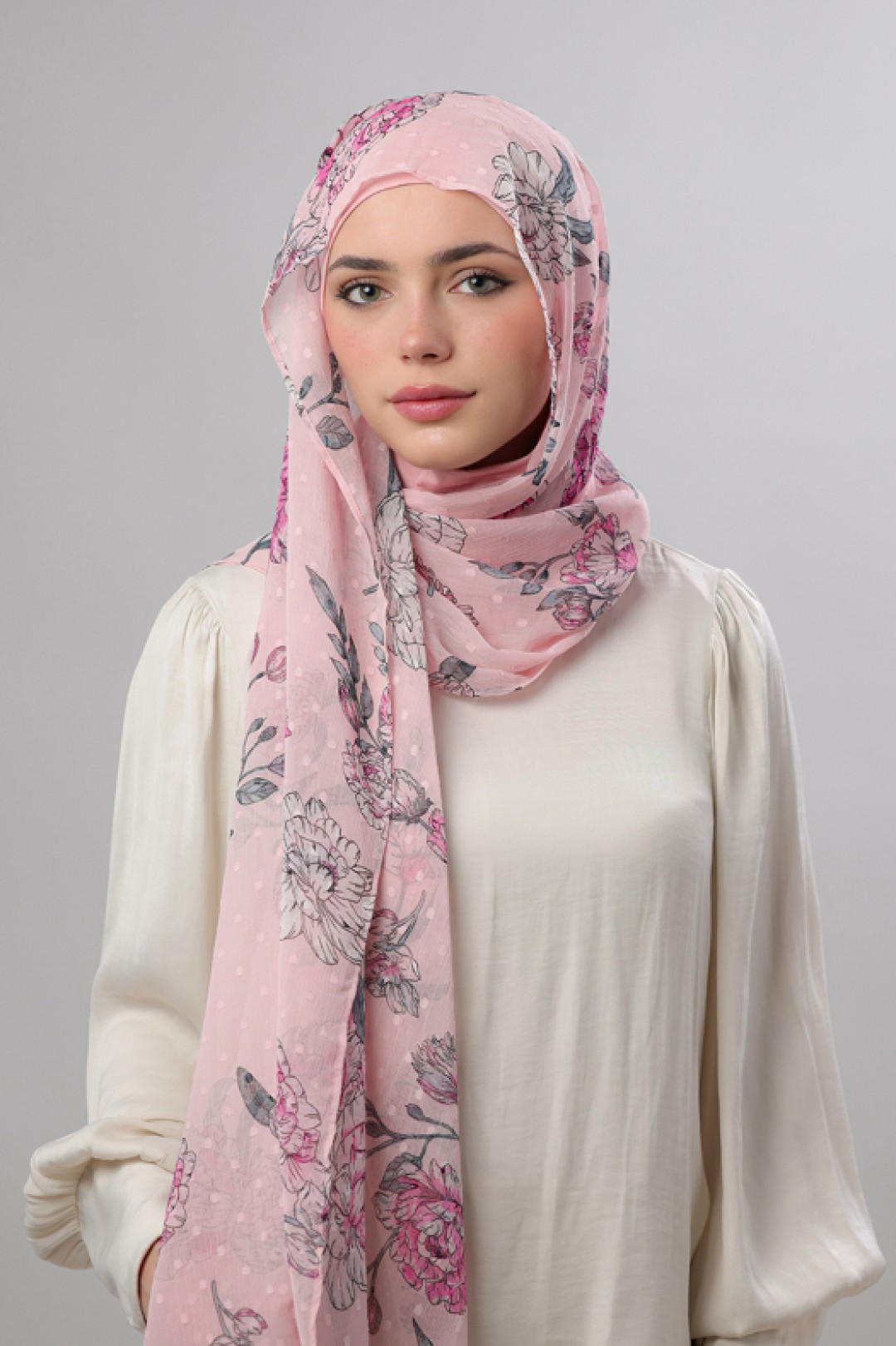 Grenadine - Printed Mosaic Butti Chiffon