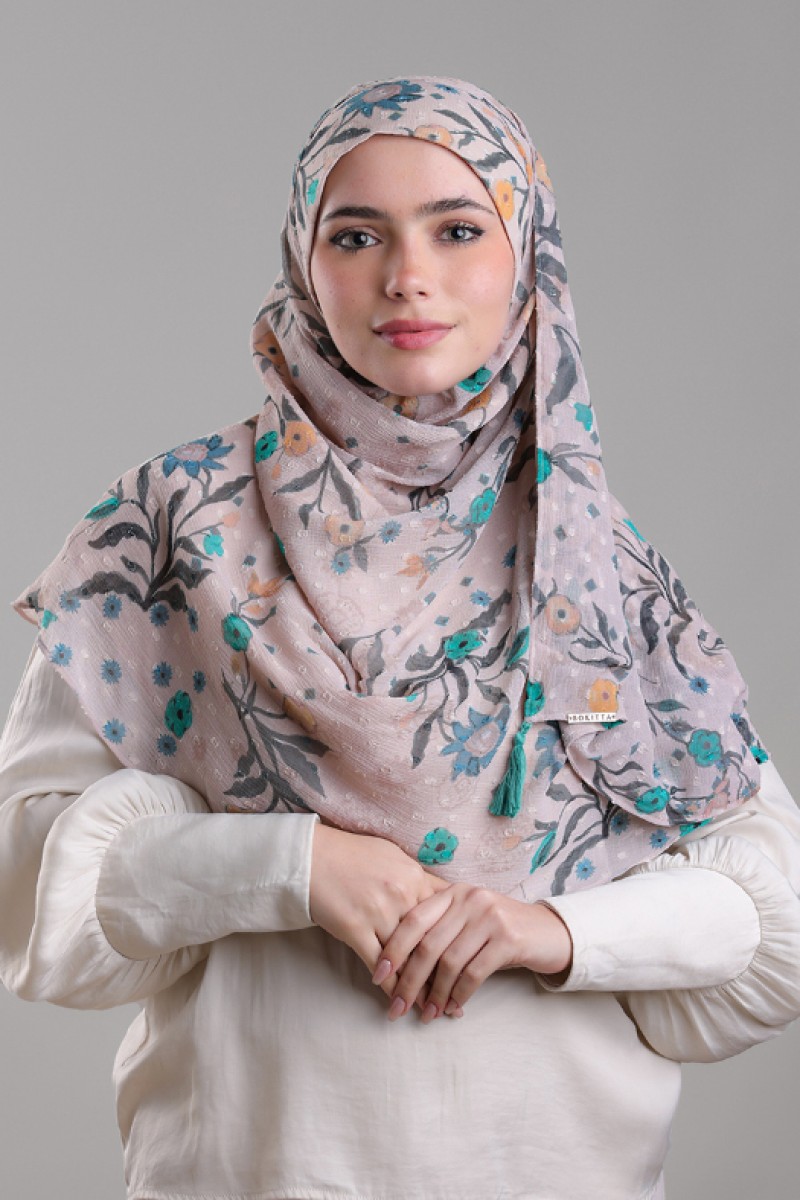 Gurgi - Printed Plus Mosaic Butti Chiffon
