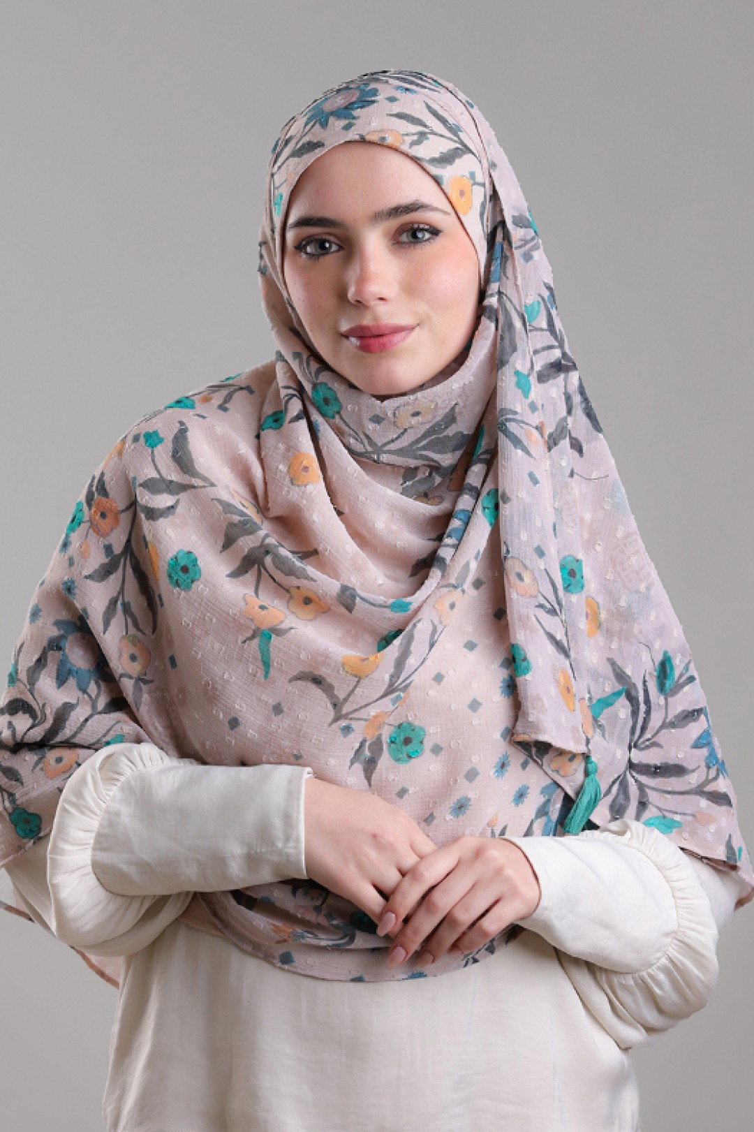 Gurgi - Printed Plus Mosaic Butti Chiffon