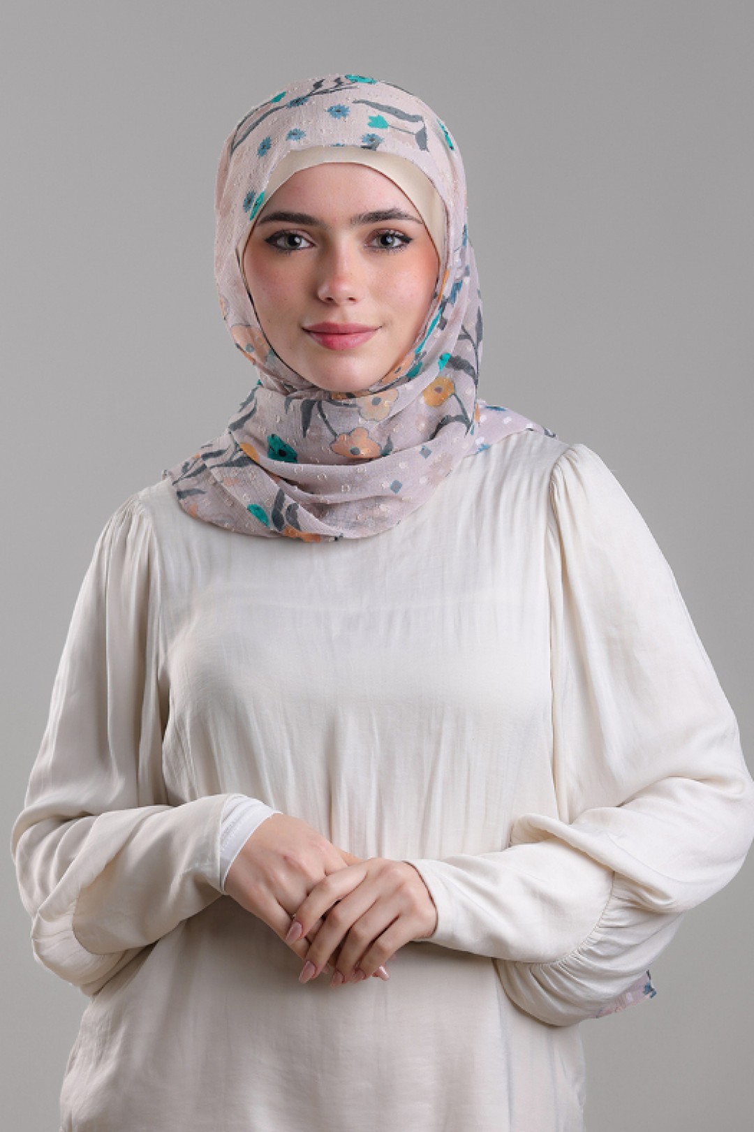 Gurgi - Printed Plus Mosaic Butti Chiffon