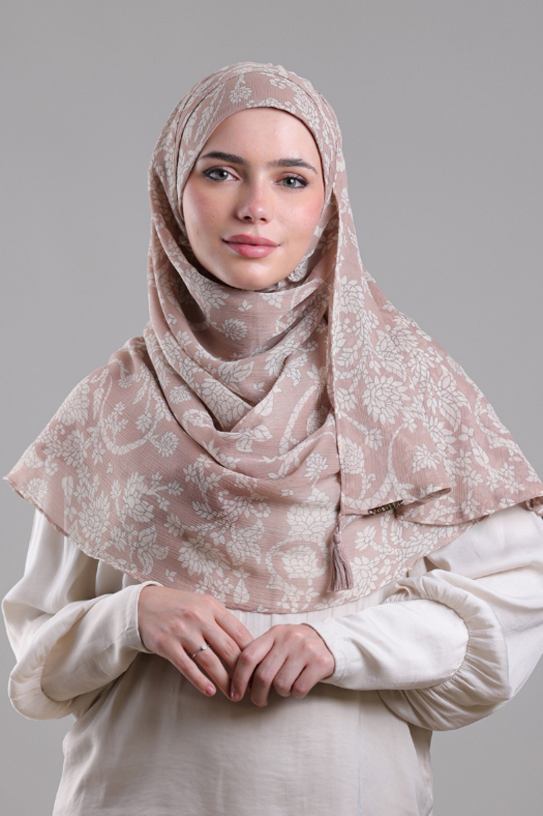 Iyyam Elulu - Printed Plus Crinkled Chiffon