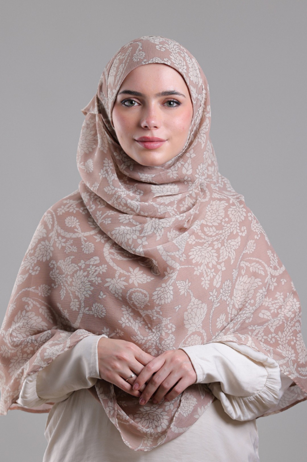 Iyyam Elulu - Printed Plus Crinkled Chiffon