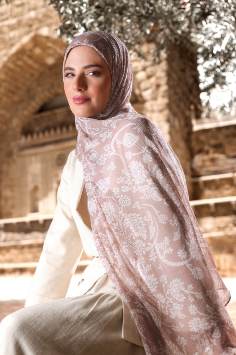 Iyyam Elulu - Printed Plus Crinkled Chiffon