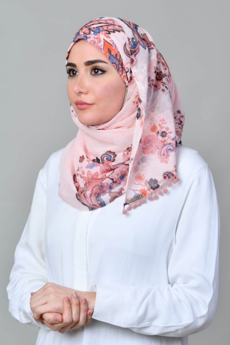 Kashmir Pink - Mini & Capshawl