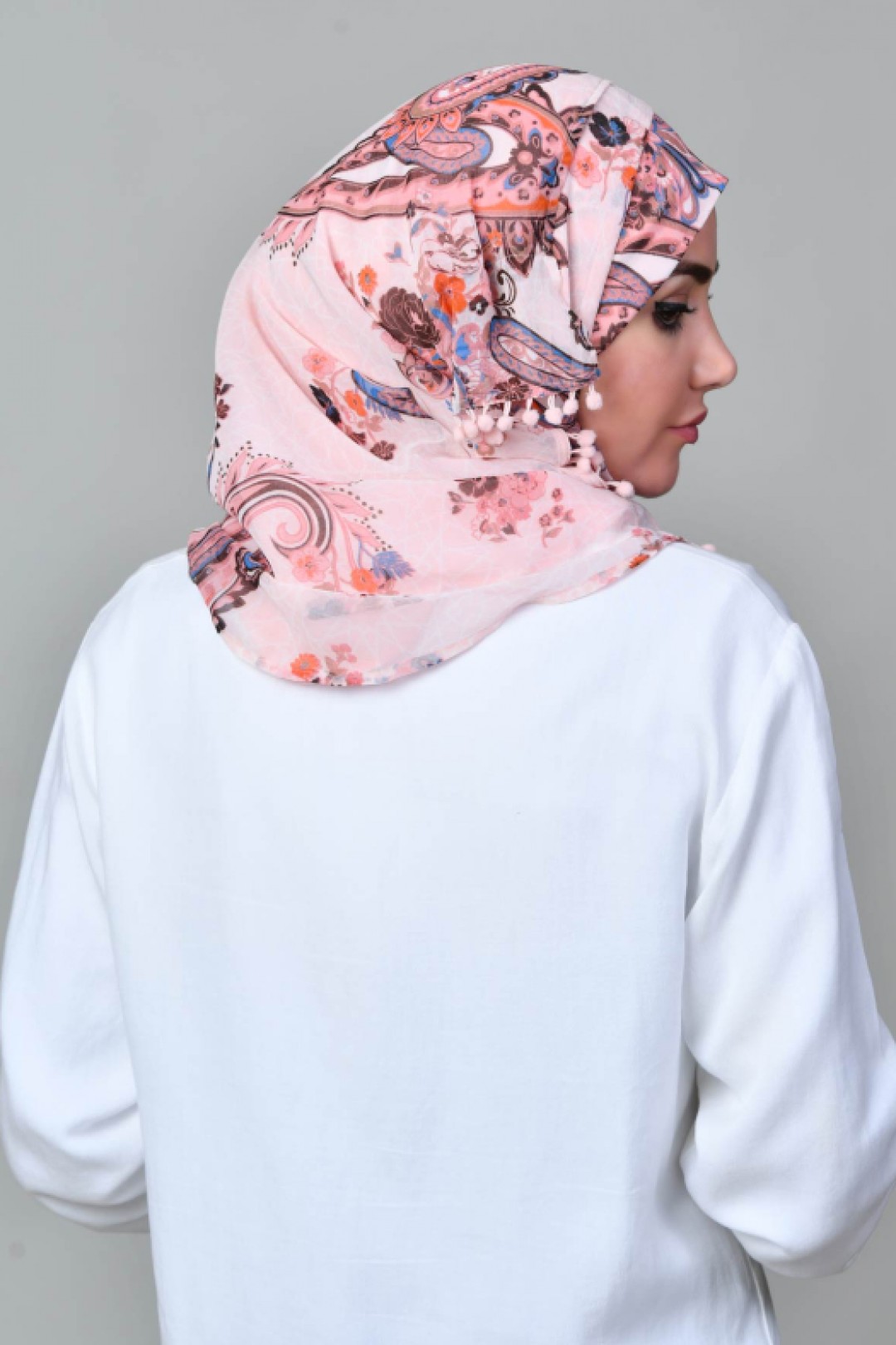 Kashmir Pink - Mini & Capshawl