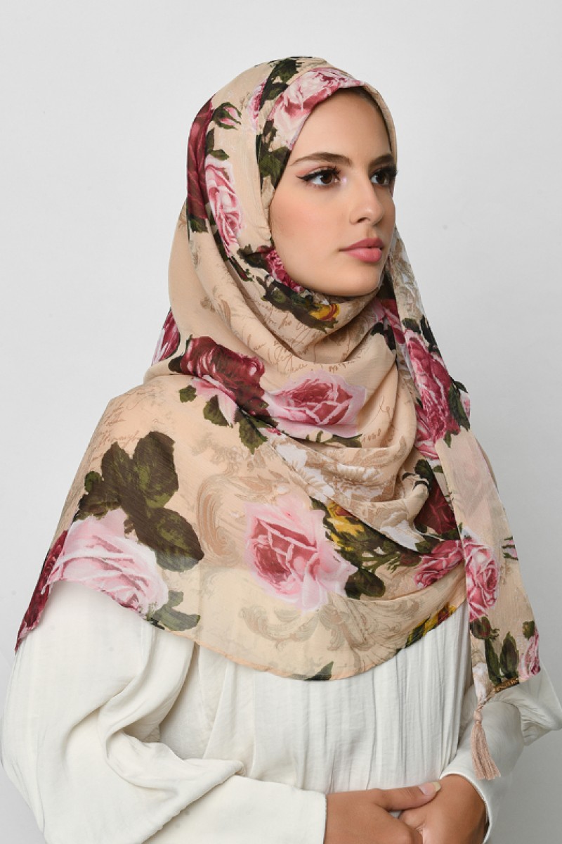 Letters To Juliette - Crinkled Chiffon - Face Mask