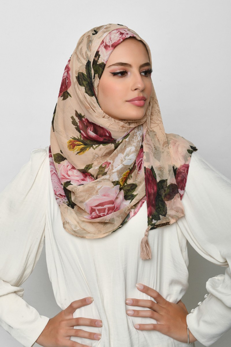 Letters To Juliette - Crinkled Chiffon - Face Mask