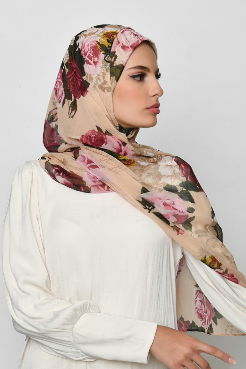 Letters To Juliette - Crinkled Chiffon - Face Mask