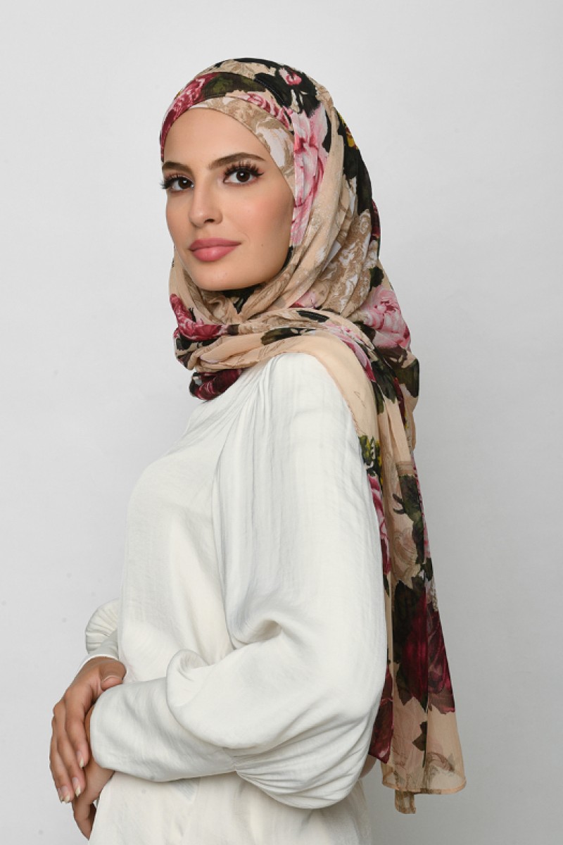 Letters To Juliette - Crinkled Chiffon - Face Mask