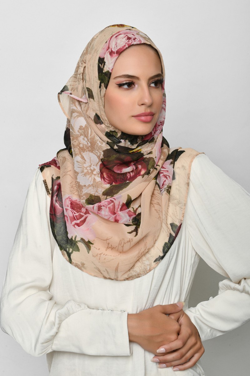 Letters To Juliette - Crinkled Chiffon - Face Mask