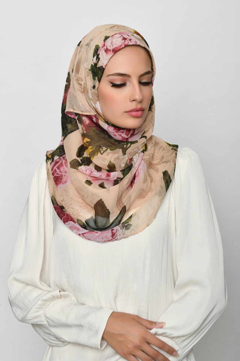 Letters To Juliette - Crinkled Chiffon - Face Mask