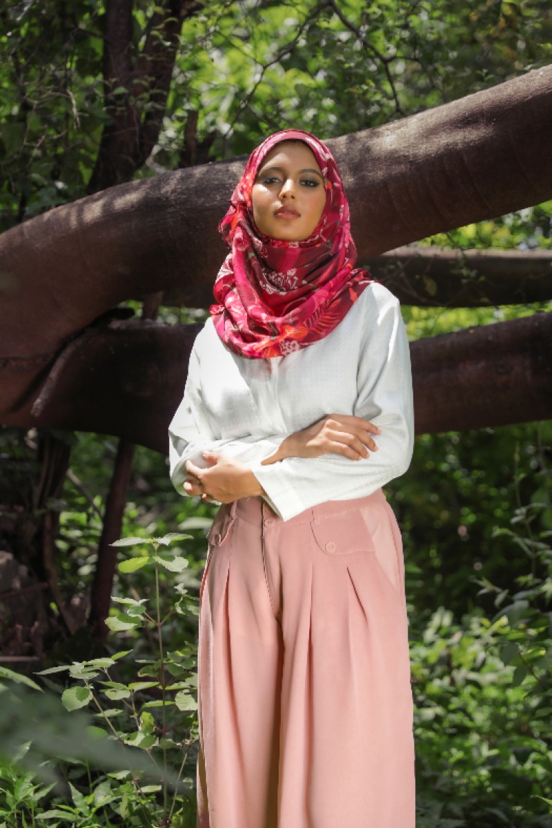 Light My Fire - Crinkled Chiffon