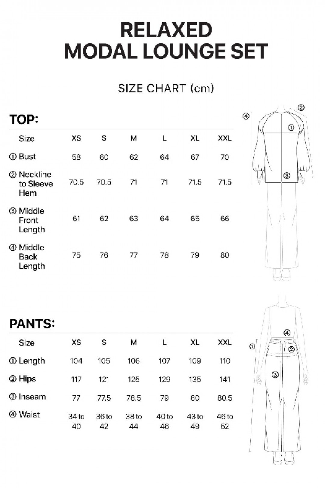 2-Piece Lounge Set - Relaxed Modal