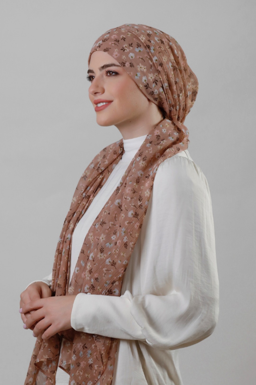 Love Blossoms - Crinkled Chiffon