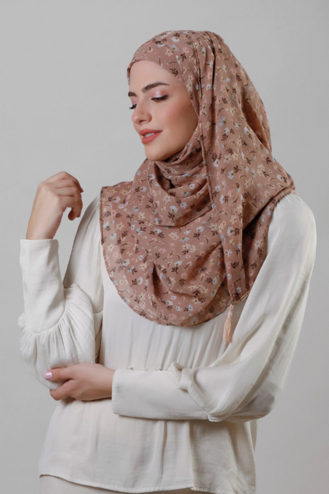 Love Blossoms - Crinkled Chiffon