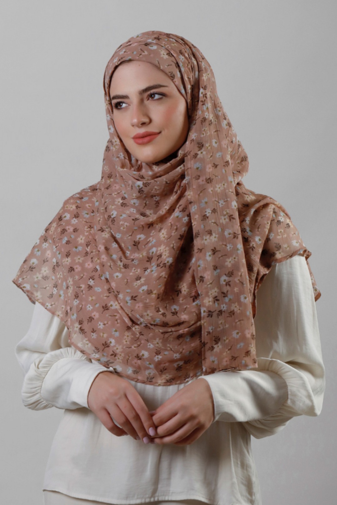 Love Blossoms - Crinkled Chiffon