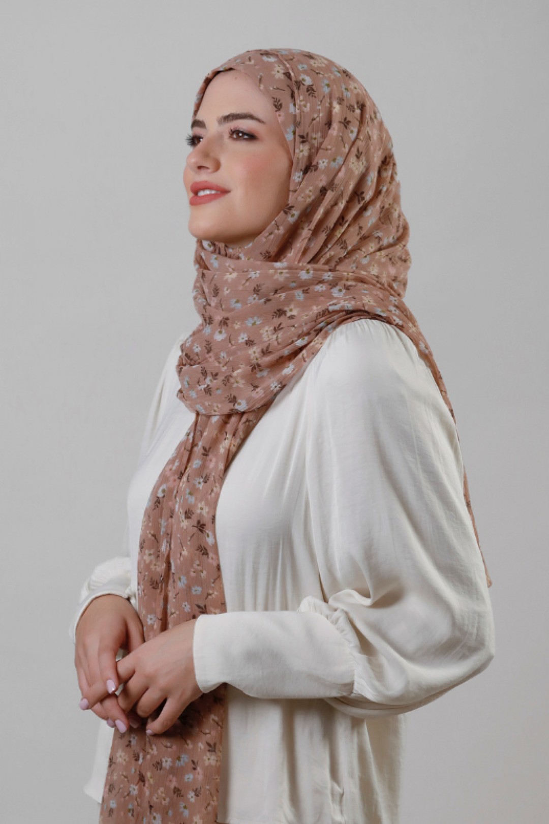 Love Blossoms - Crinkled Chiffon
