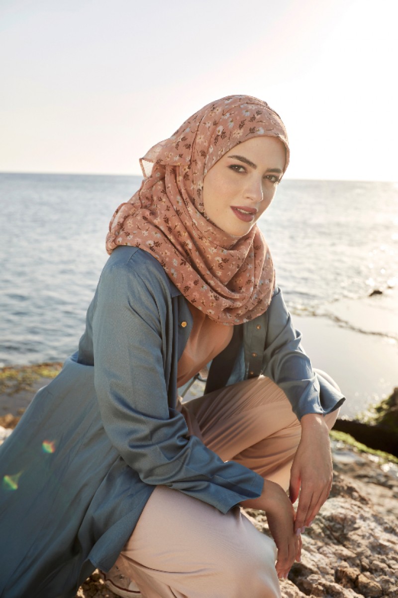 Love Blossoms - Crinkled Chiffon