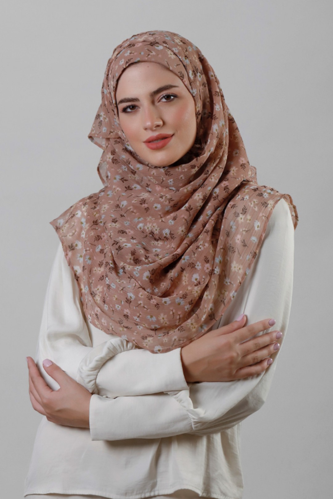 Love Blossoms - Crinkled Chiffon