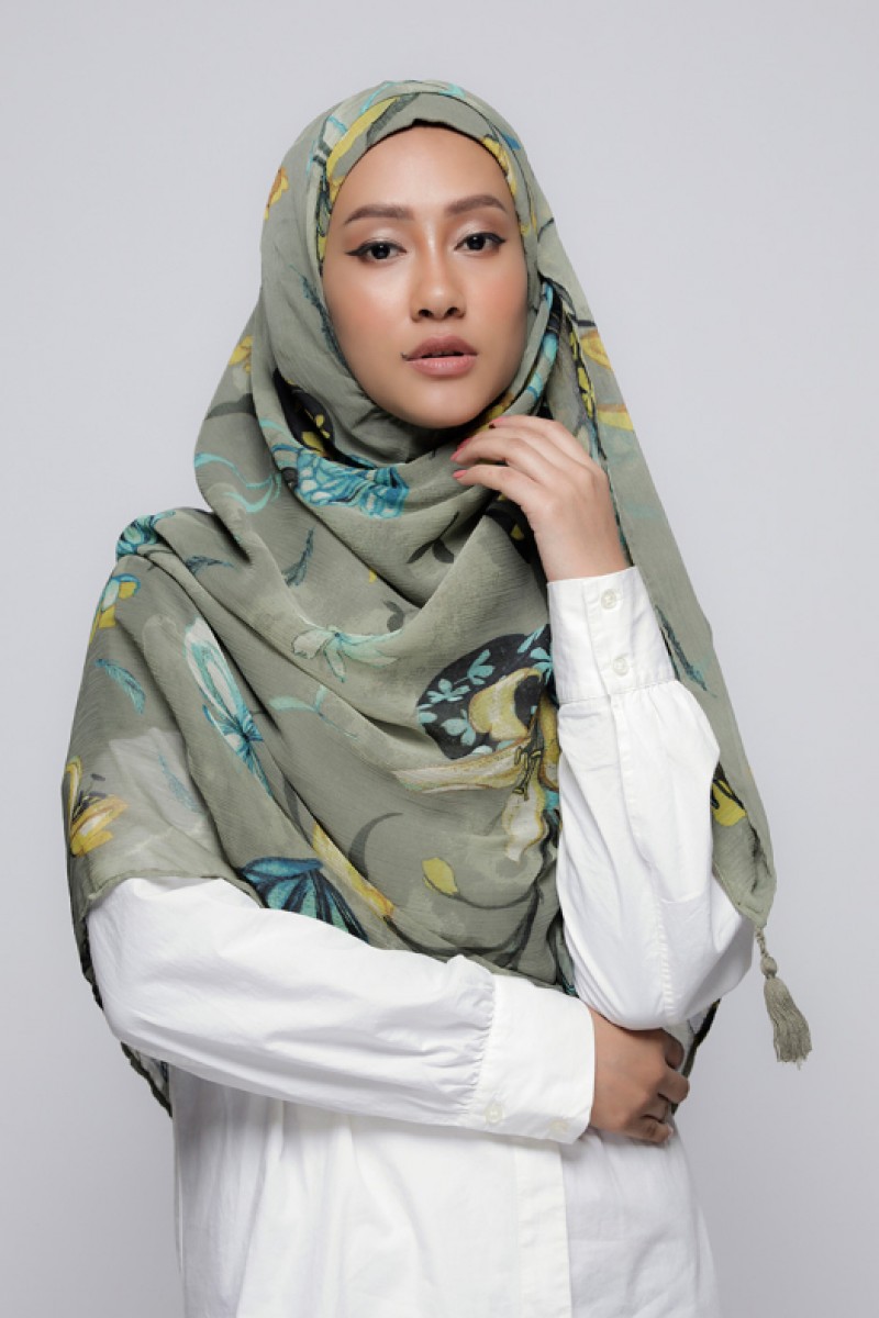 Love Is In The Air - Crinkled Chiffon