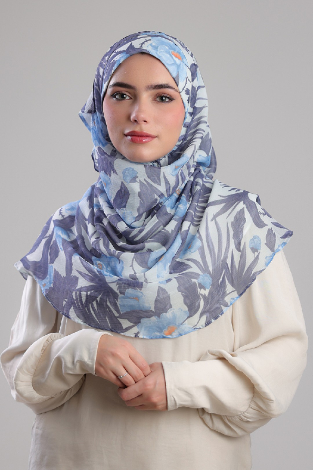 Mirage - Printed Plus Crinkled Chiffon