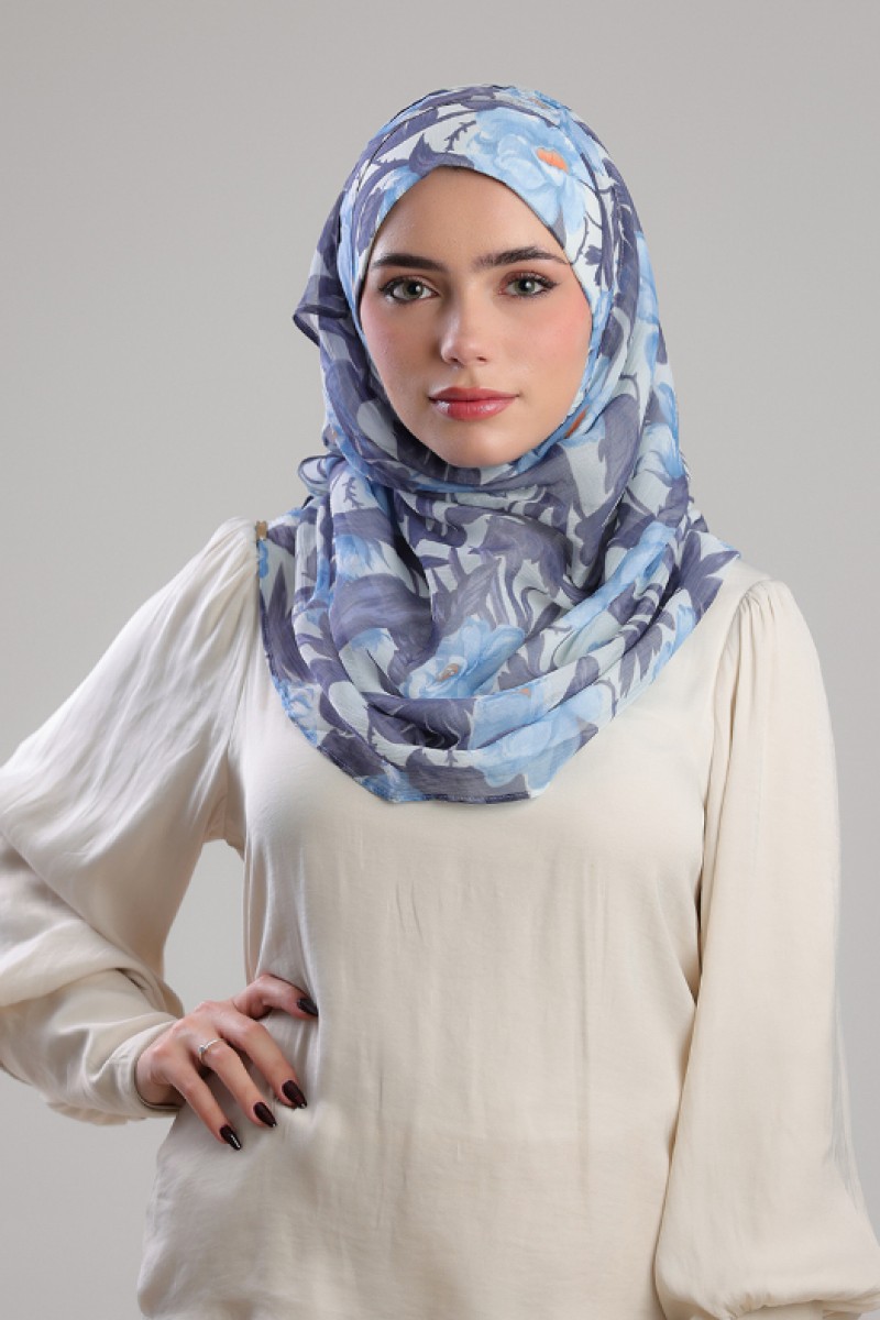 Mirage - Printed Plus Crinkled Chiffon
