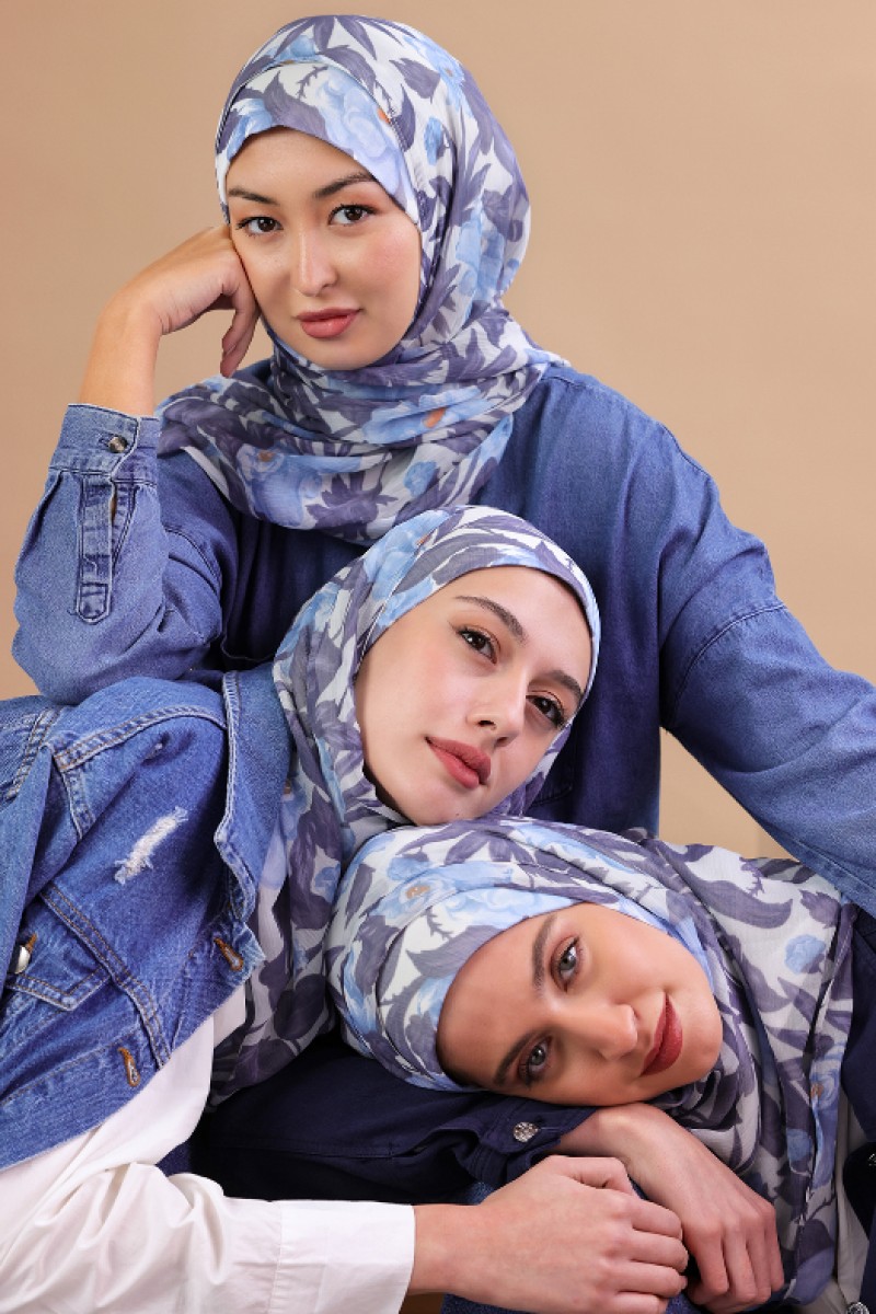 Mirage - Printed Plus Crinkled Chiffon