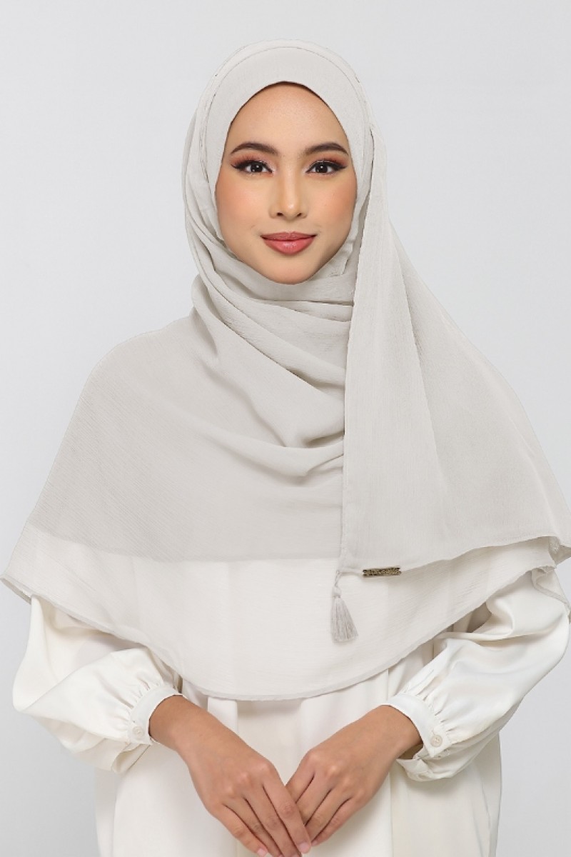 Moonbeam - Plain Crinkled Chiffon