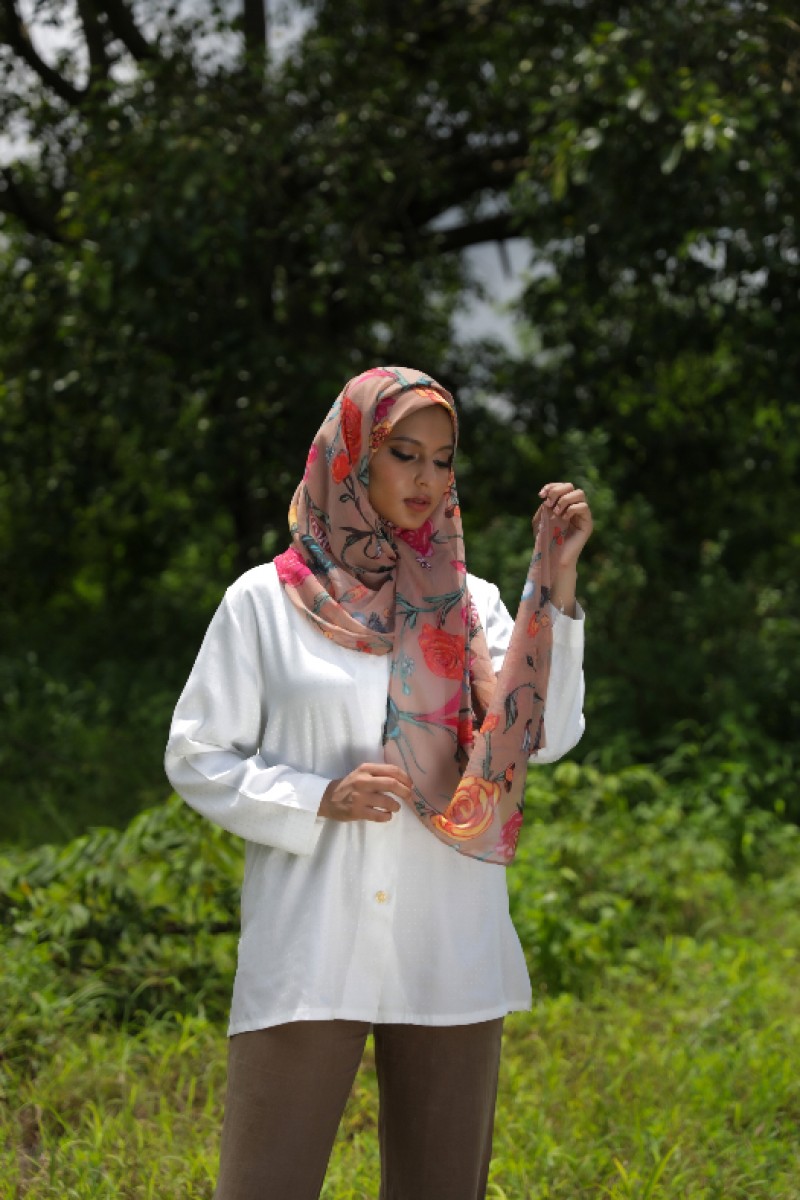 Mother Earth - Crinkled Chiffon