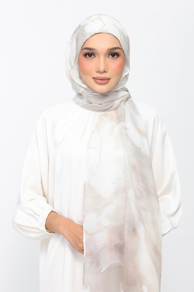 Musk Flame - Printed Woven Modal