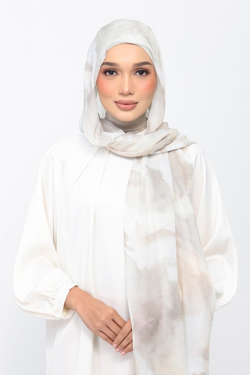 Musk Flame - Printed Woven Modal