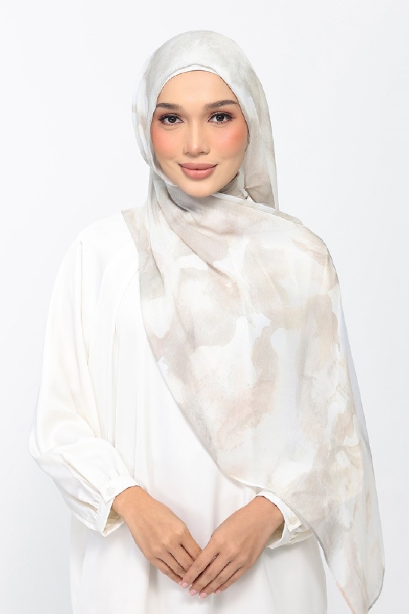 Musk Flame - Printed Woven Modal