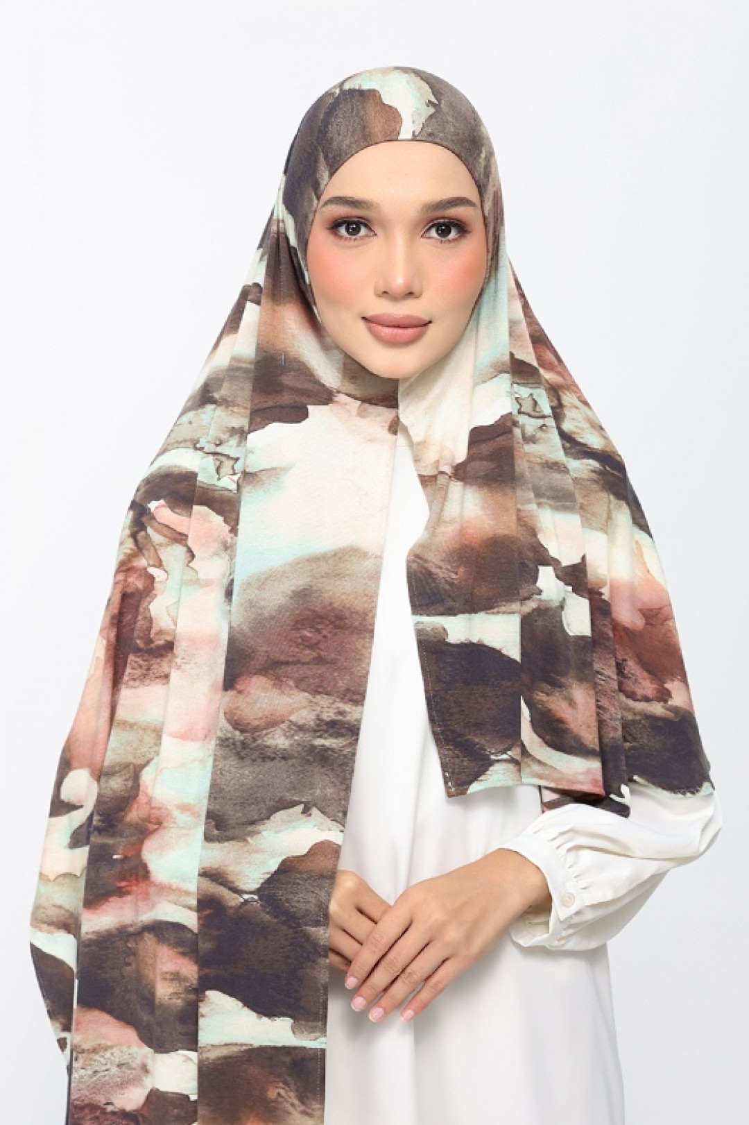Mystic Oud - Printed Micromodal Jersey