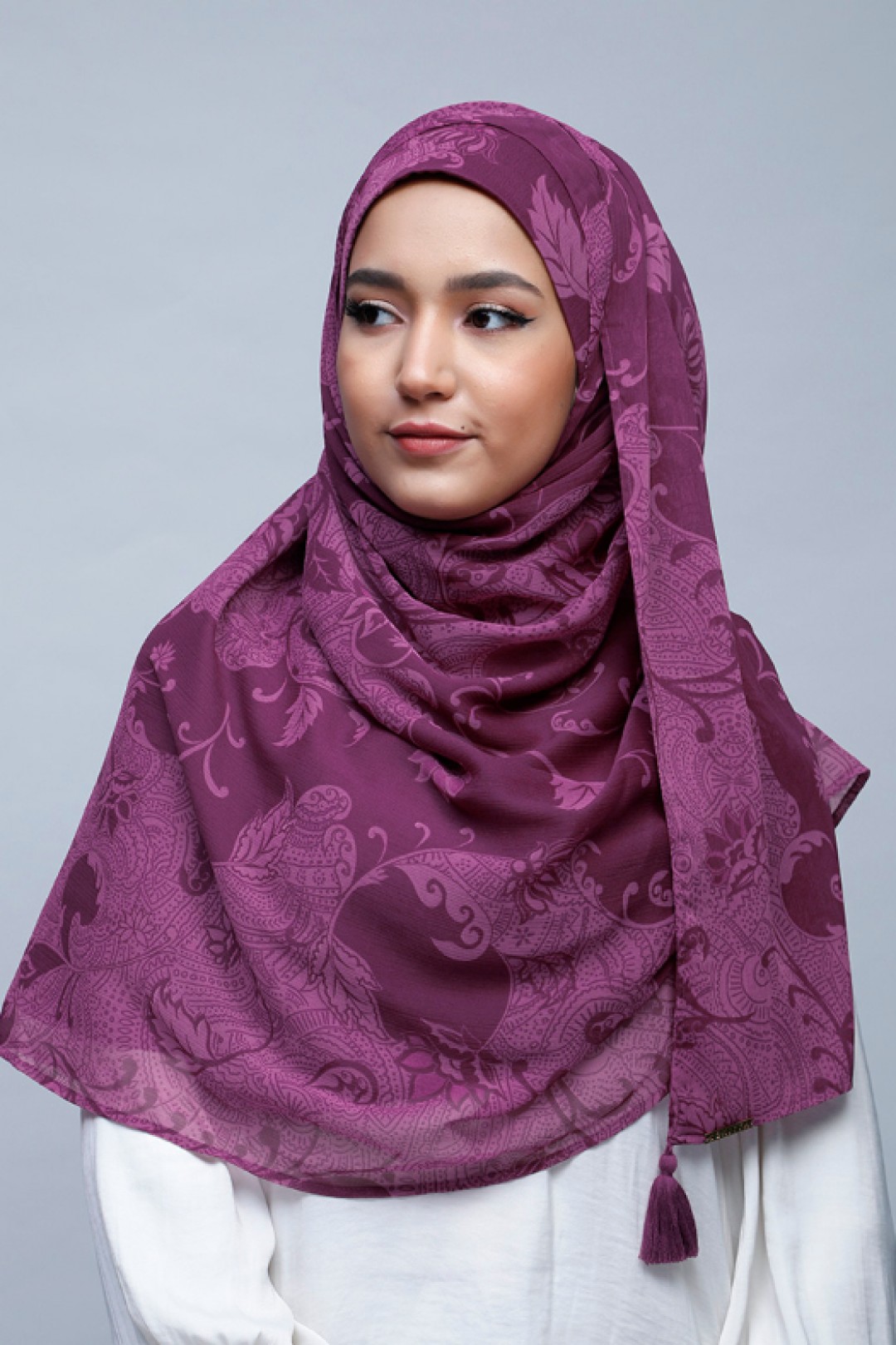Nelumbo Berry - Crinkled Chiffon