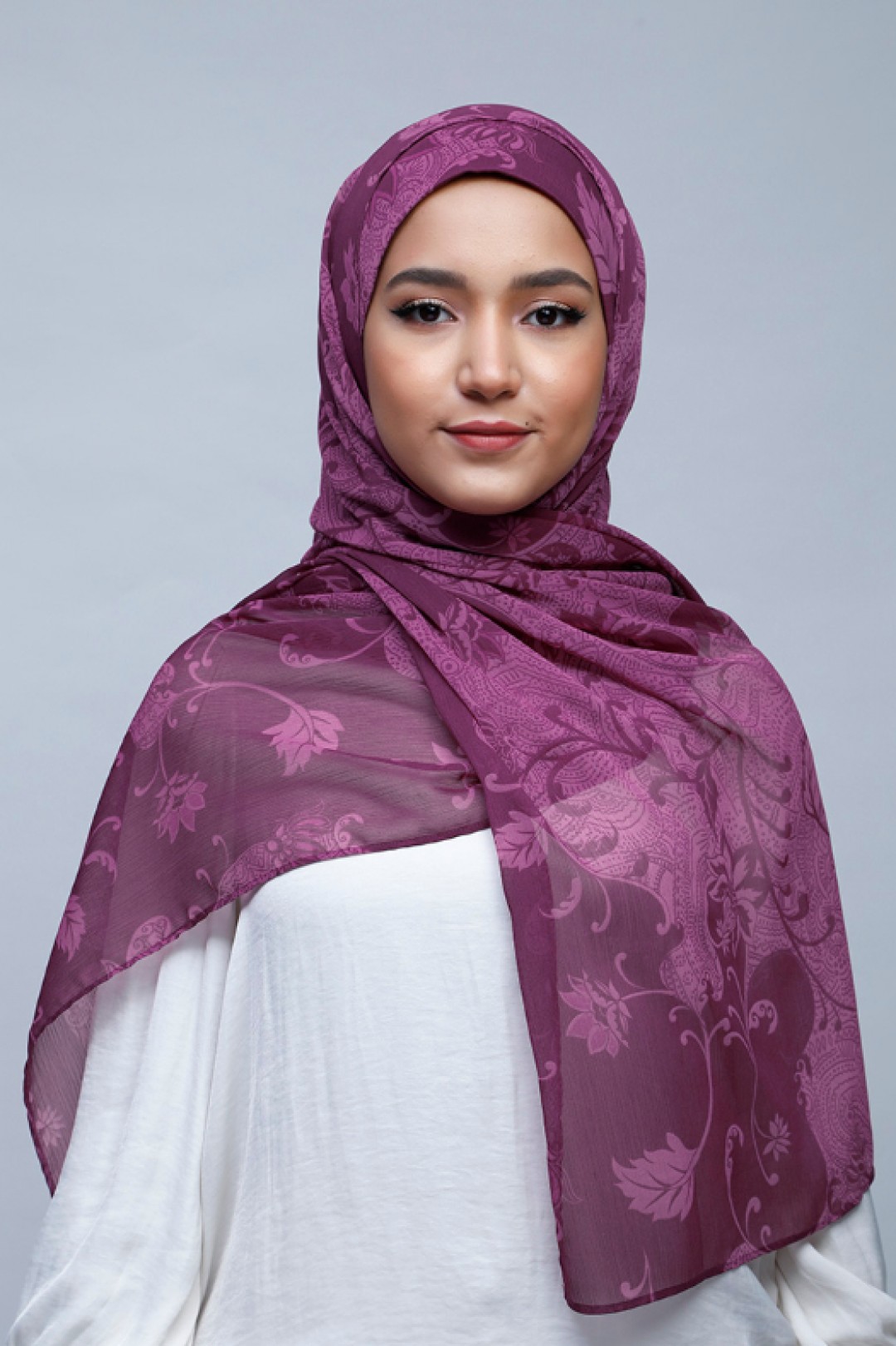 Nelumbo Berry - Crinkled Chiffon