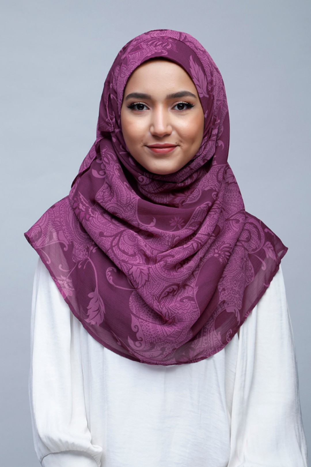 Nelumbo Berry - Crinkled Chiffon