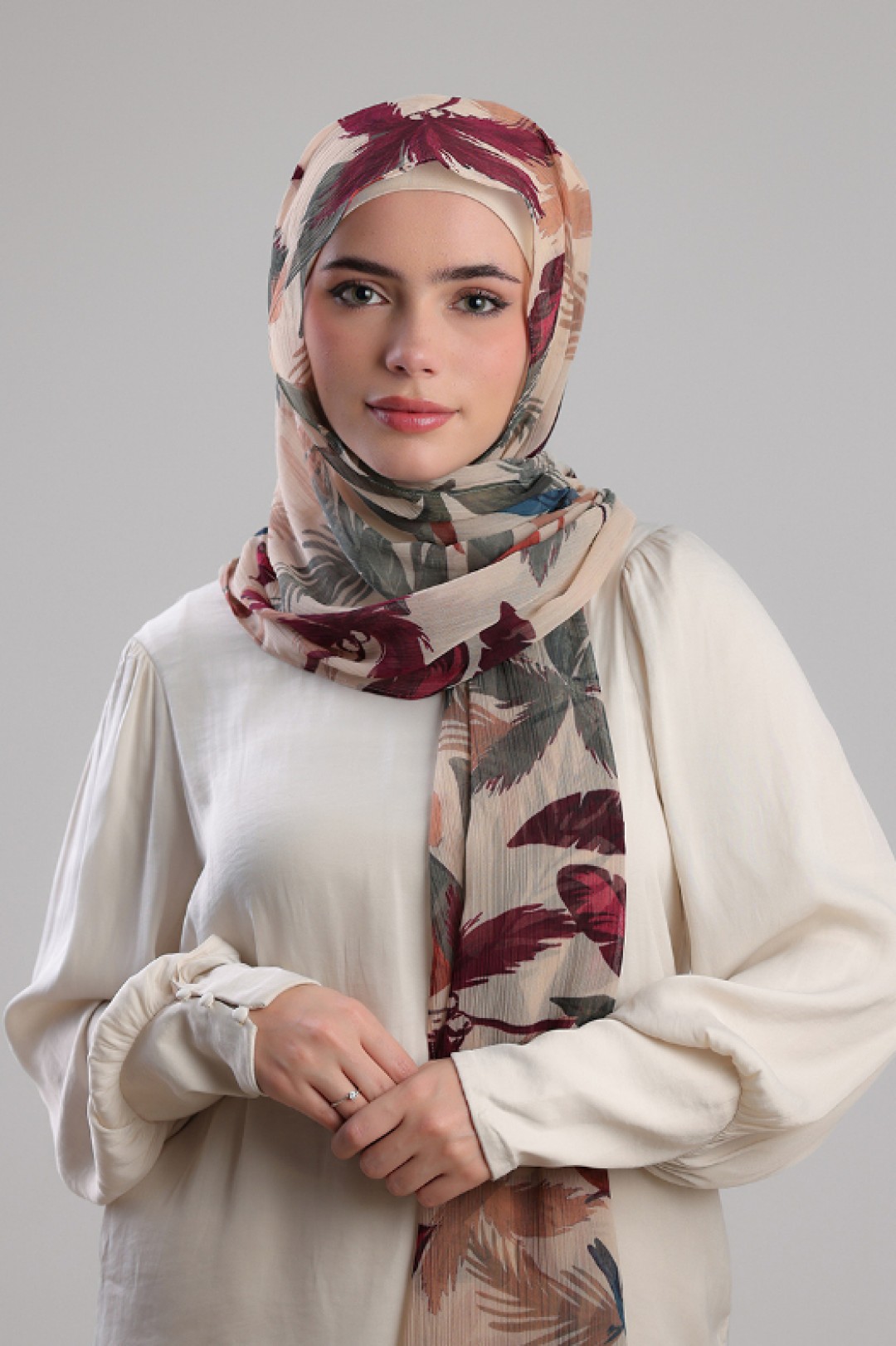 Odyssey - Printed Plus Crinkled Chiffon