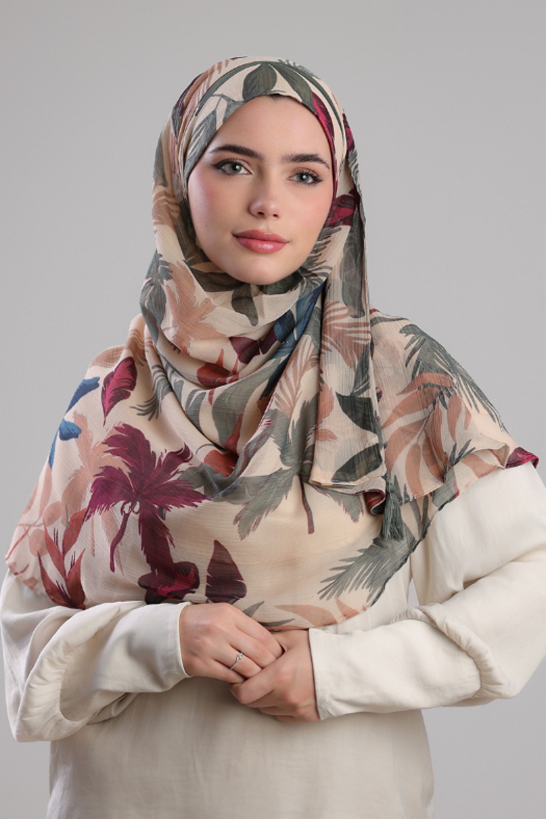 Odyssey - Printed Plus Crinkled Chiffon