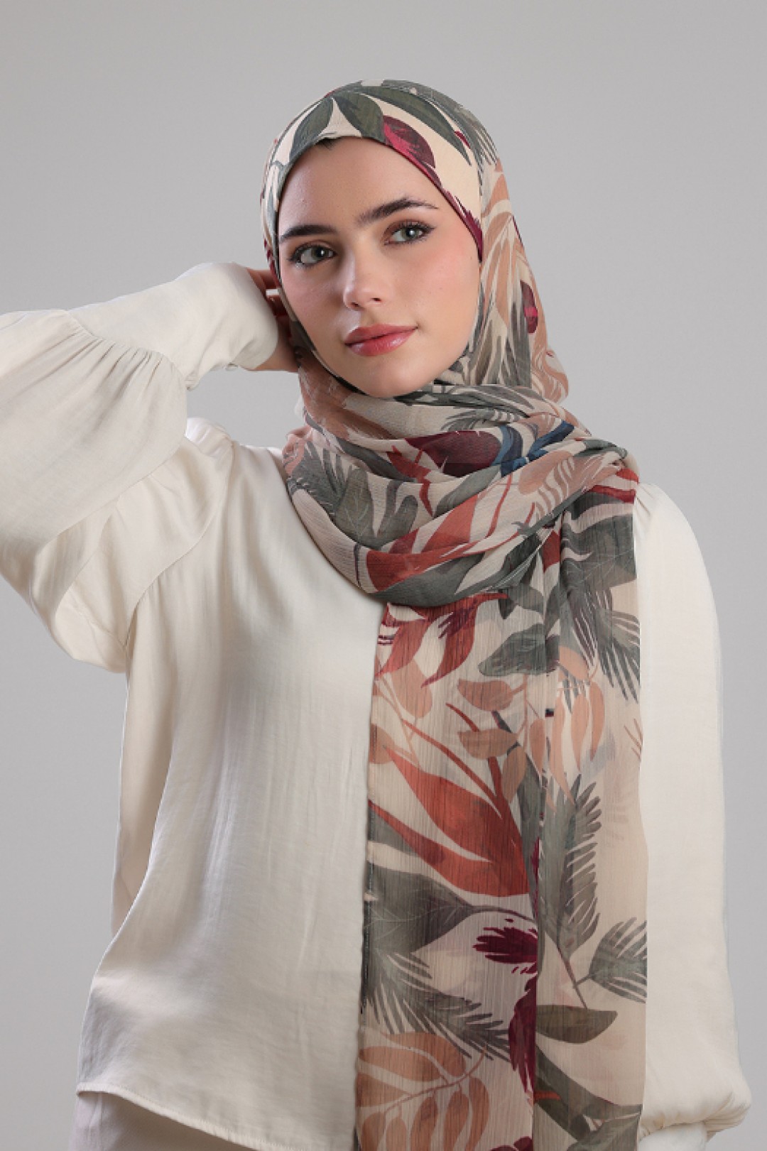Odyssey - Printed Plus Crinkled Chiffon