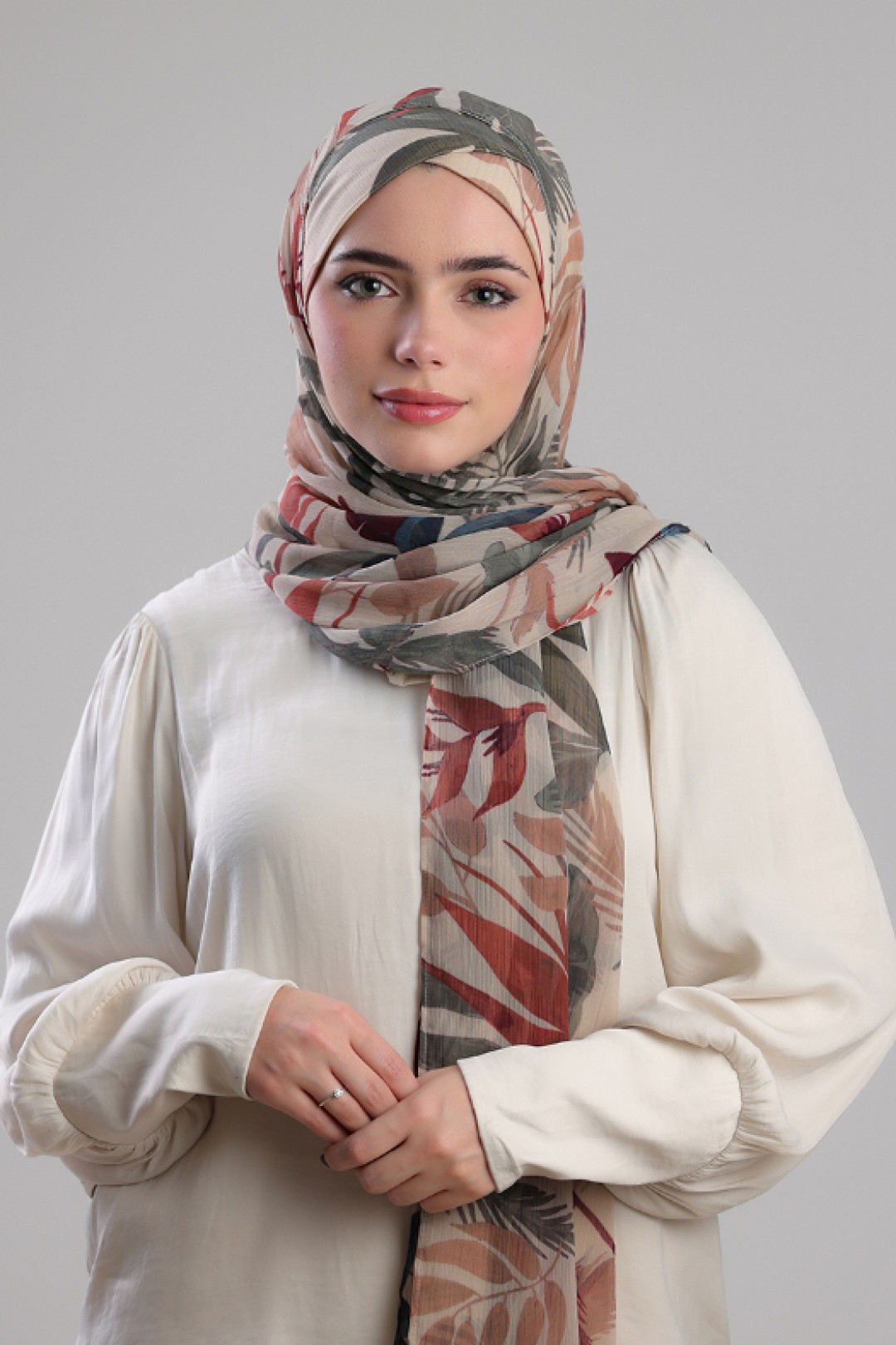 Odyssey - Printed Plus Crinkled Chiffon