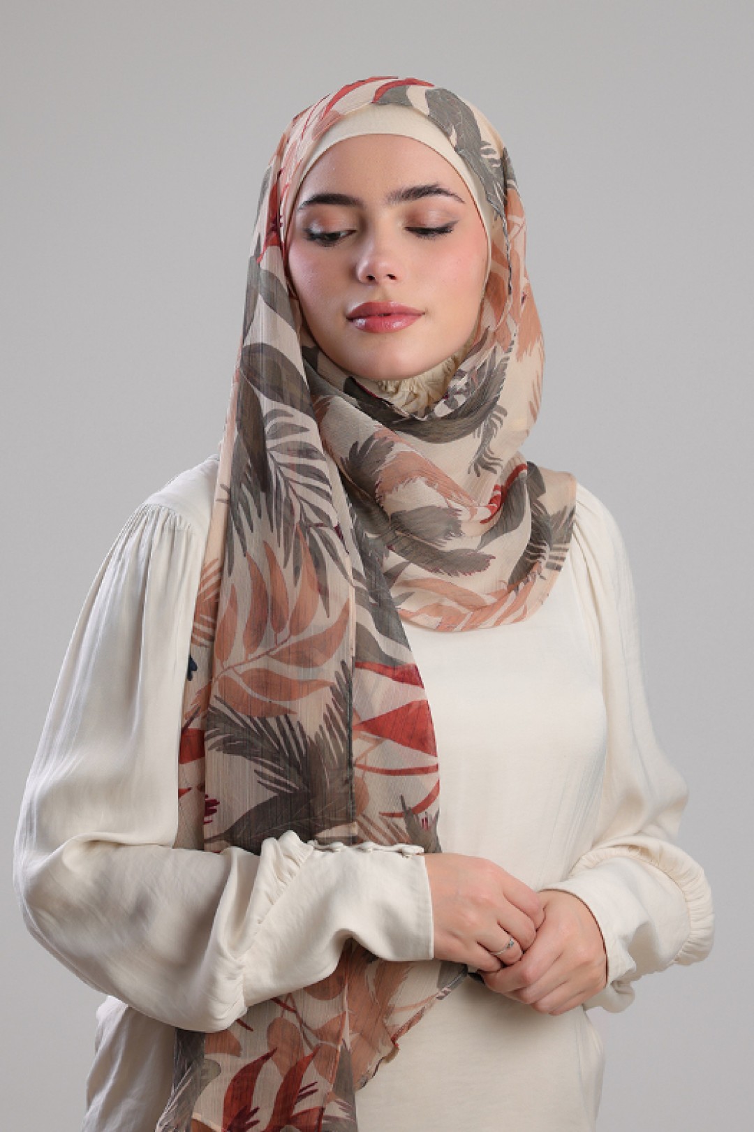 Odyssey - Printed Plus Crinkled Chiffon