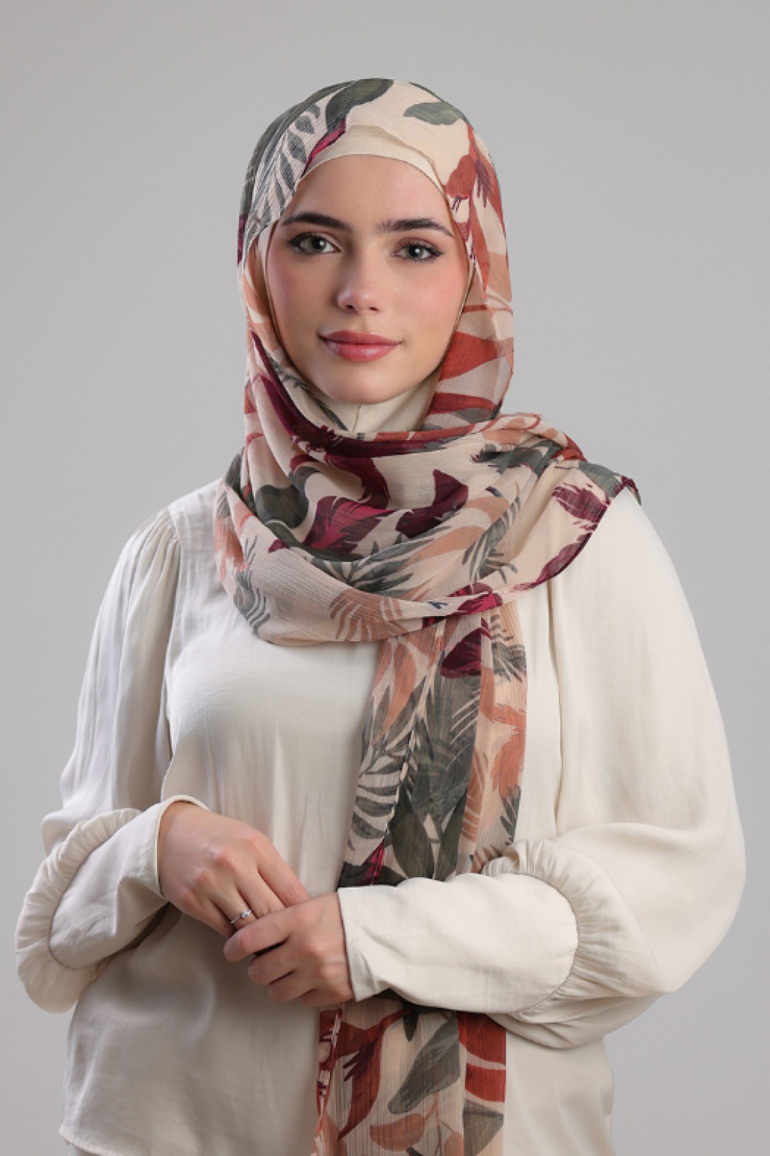 Odyssey - Printed Plus Crinkled Chiffon